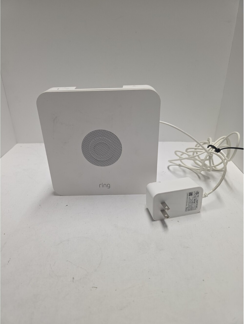 Ring Alarm Base Station US 4HB1U9-0EN0 W/Power Cable WiFi-Indoor